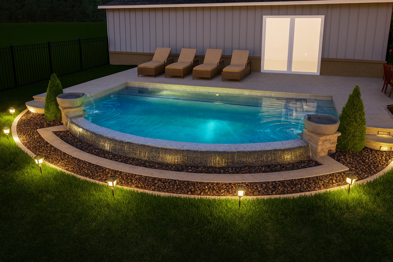 The Timeless Luxury of a Negative Edge Pool