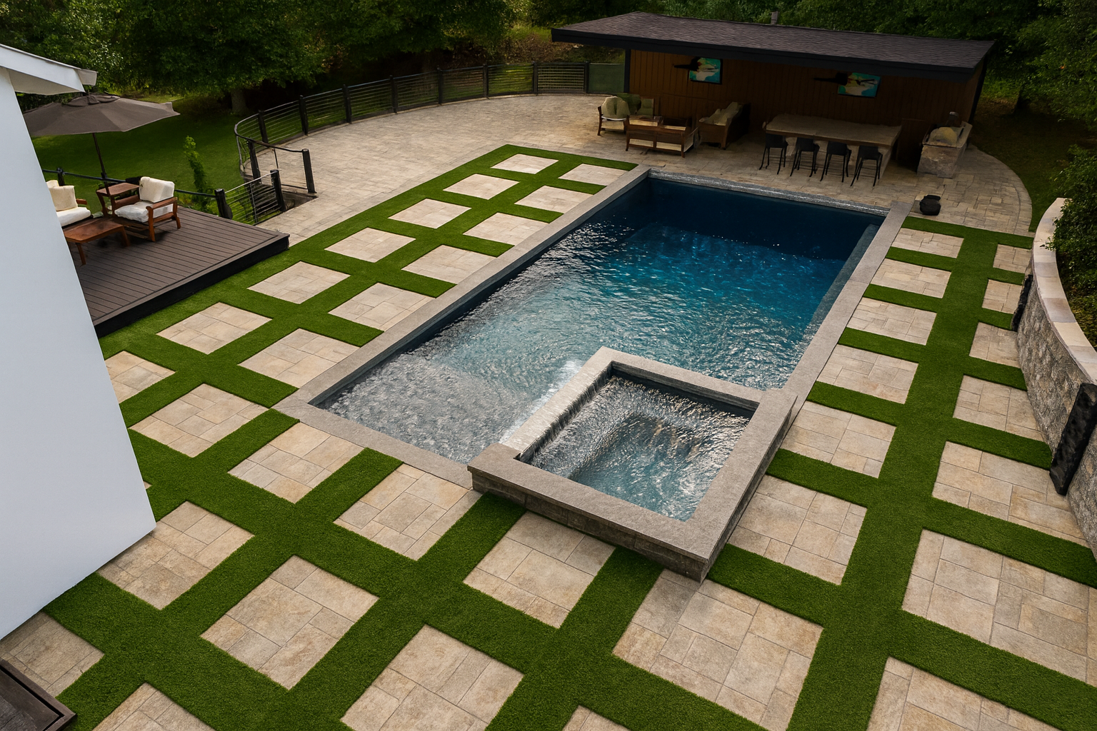 Building a Custom Swimming Pool in Georgia Starts With White Glove Construction